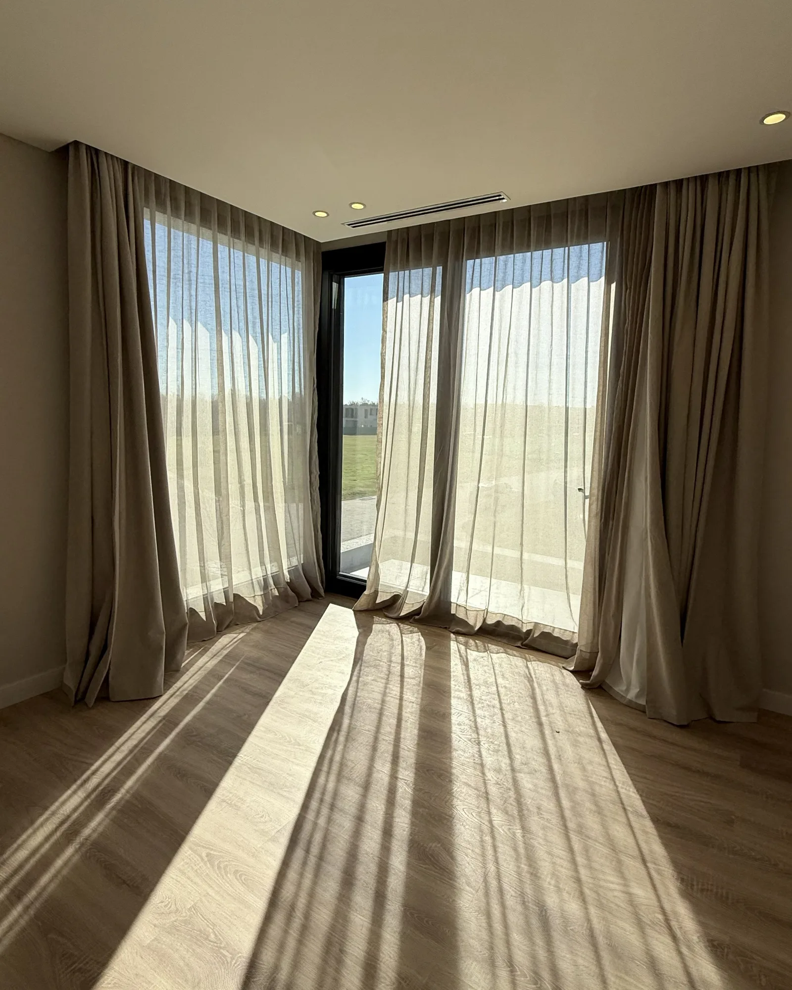 Cortinas de tela — foto 1